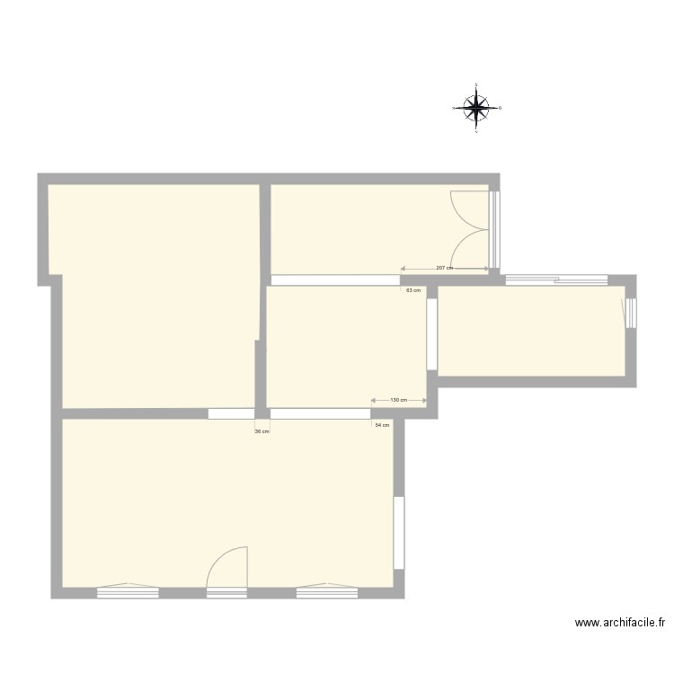 RDC VF. Plan de 0 pièce et 0 m2