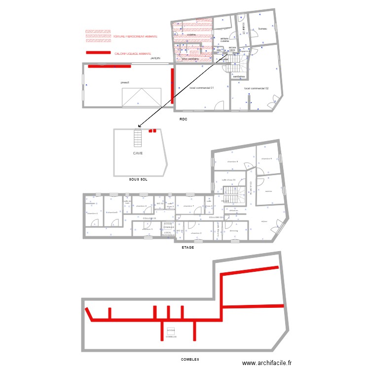 YVON. Plan de 0 pièce et 0 m2