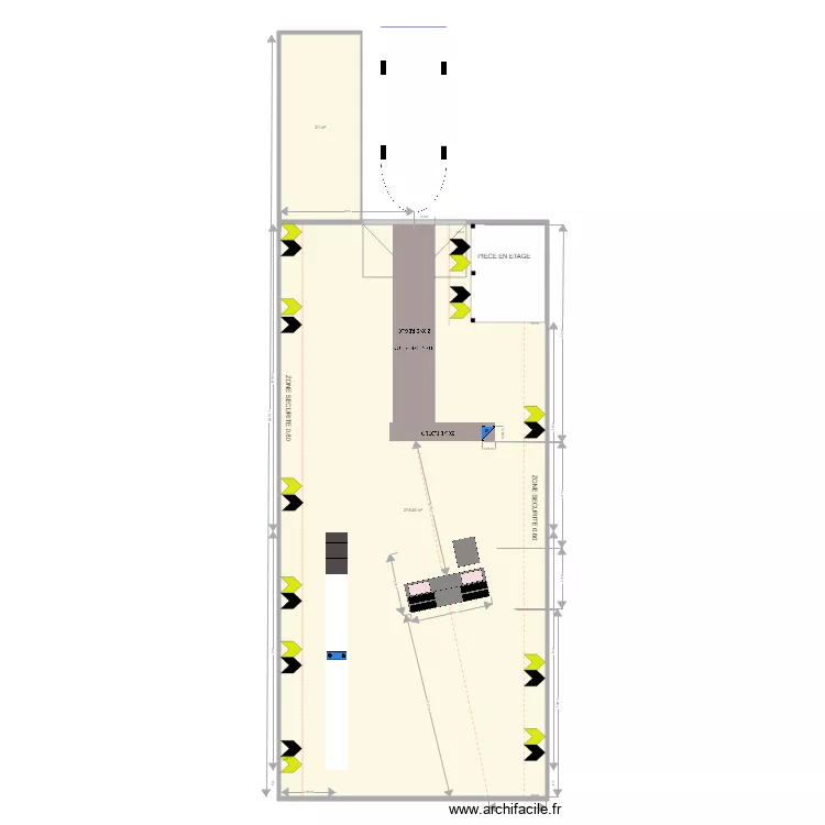 PLAN BAIE MAHAULT GUERET . Plan de 