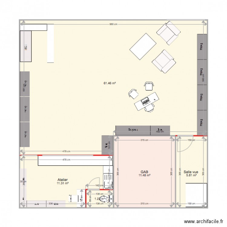 Mag Guertwiller V2. Plan de 0 pièce et 0 m2