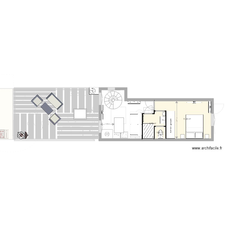 le chateau. Plan de 0 pièce et 0 m2