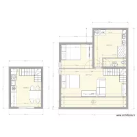 Chalet au dessus du garrage