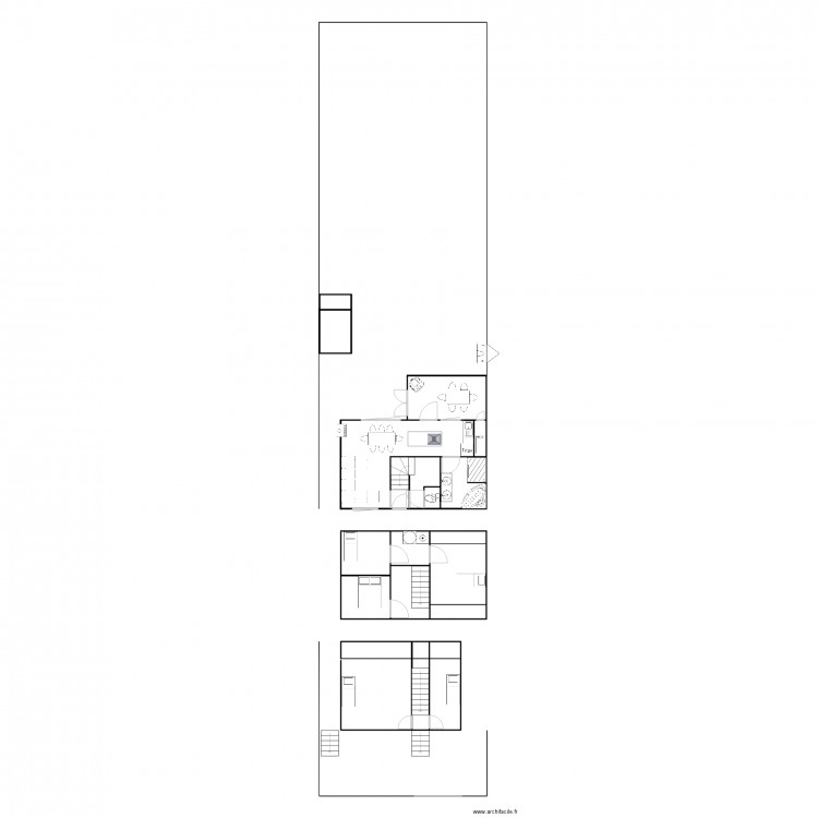 MAISON . Plan de 0 pièce et 0 m2