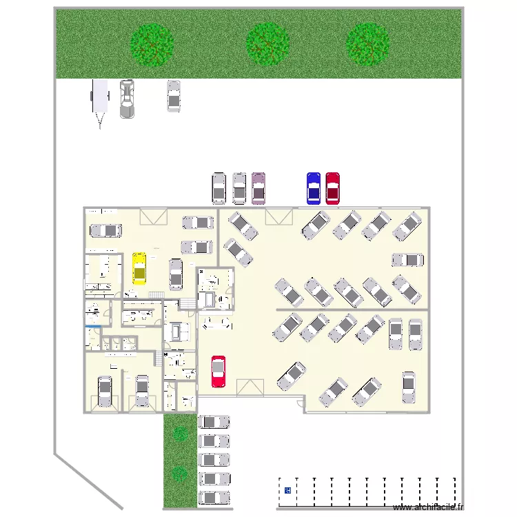 FAST CLUB ROMAIN. Plan de FAST CLUB ROMAIN. Plan de