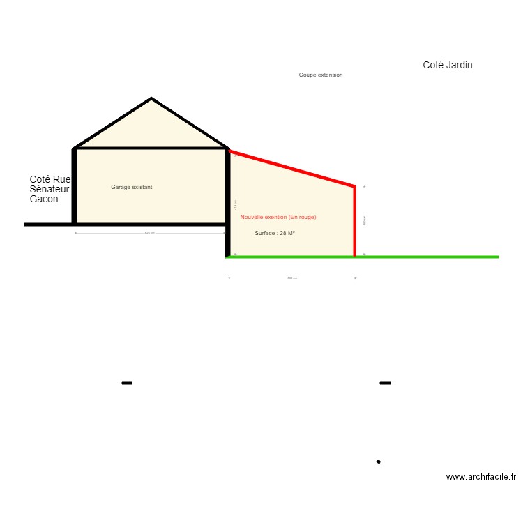 PCMI3 chambre d hote. Plan de 0 pièce et 0 m2