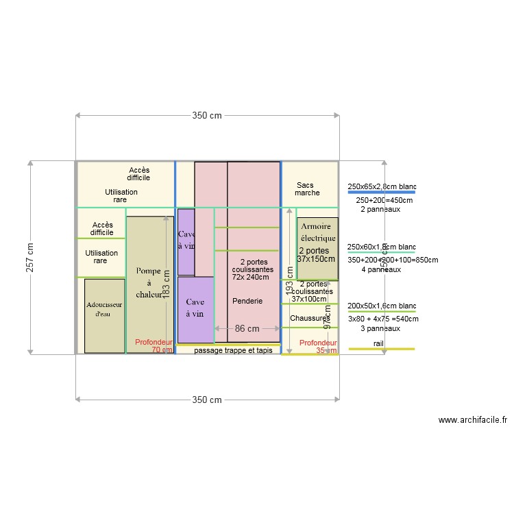 Placart entrée 04. Plan de 0 pièce et 0 m2