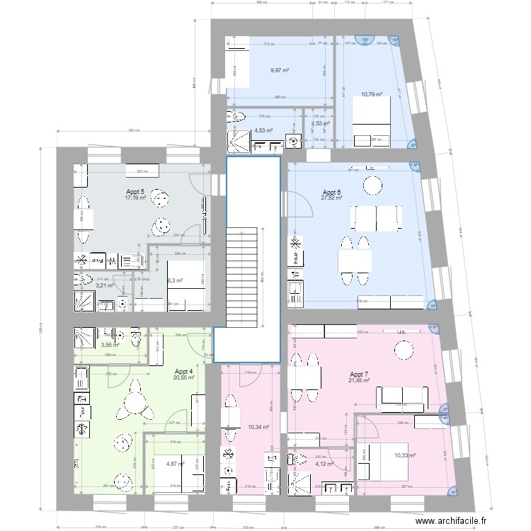Saint Fulgent Etage Projet 1. Plan de 0 pièce et 0 m2