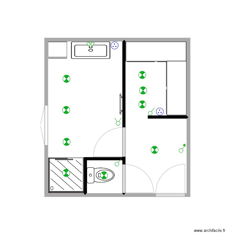 martignac. Plan de 0 pièce et 0 m2