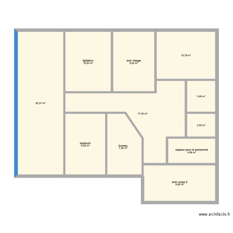 institut perle de beauté . Plan de 0 pièce et 0 m2