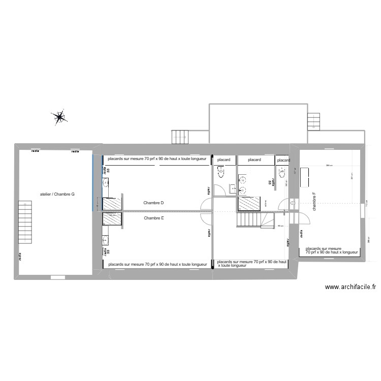 projet étage 2 mars radia. Plan de 0 pièce et 0 m2