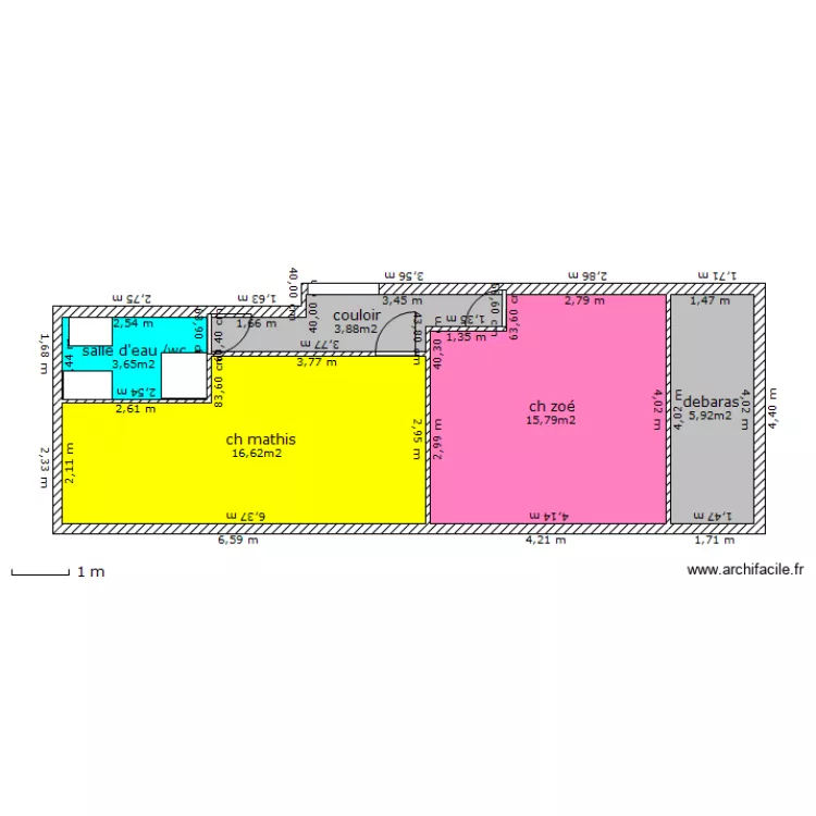 projet fred/aude. Plan de 