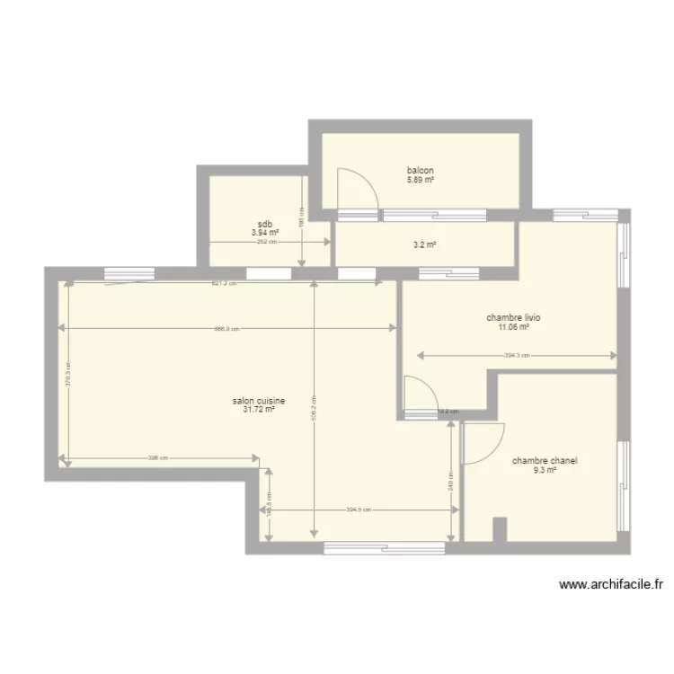 2 pieces etage 2. Plan de 2 pieces etage 2. Plan de