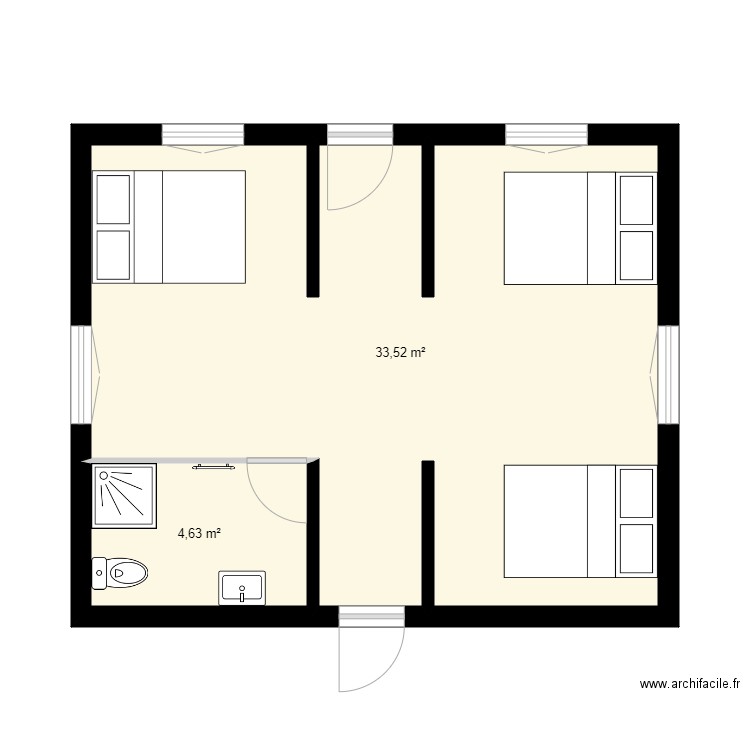 usc5 salon vulcain. Plan de 0 pièce et 0 m2