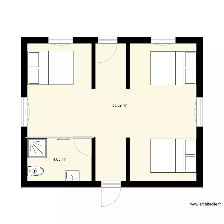 usc5 salon vulcain. Plan de 