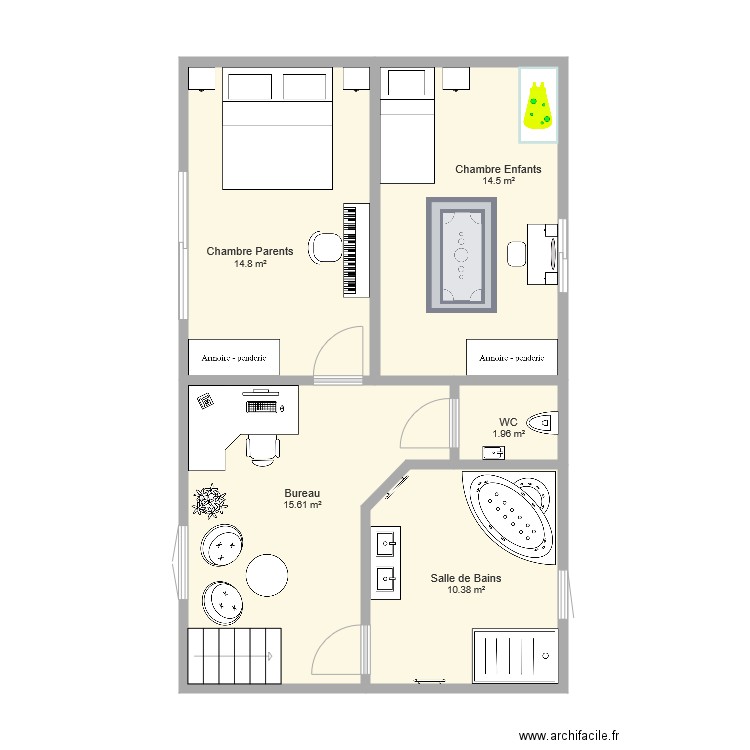 Plan Tim 2. Plan de 0 pièce et 0 m2