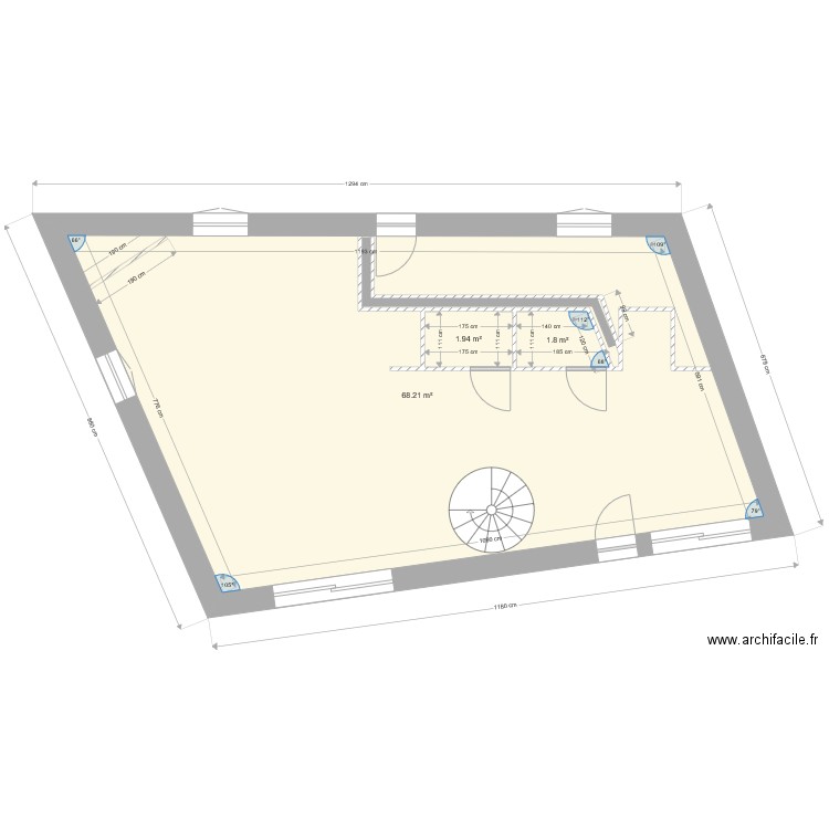 RDC maison . Plan de 0 pièce et 0 m2