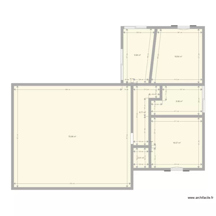 maison muy 26. Plan de 