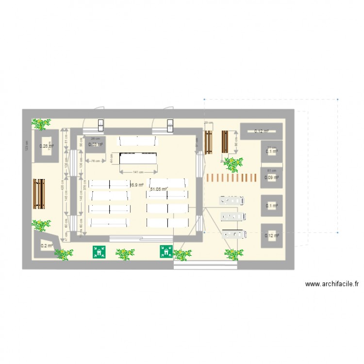 plan de cathedrale. Plan de 0 pièce et 0 m2