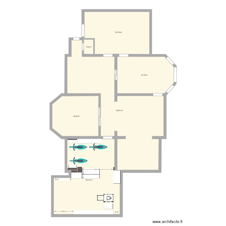 Béchet aménagement garage 2019. Plan de 0 pièce et 0 m2