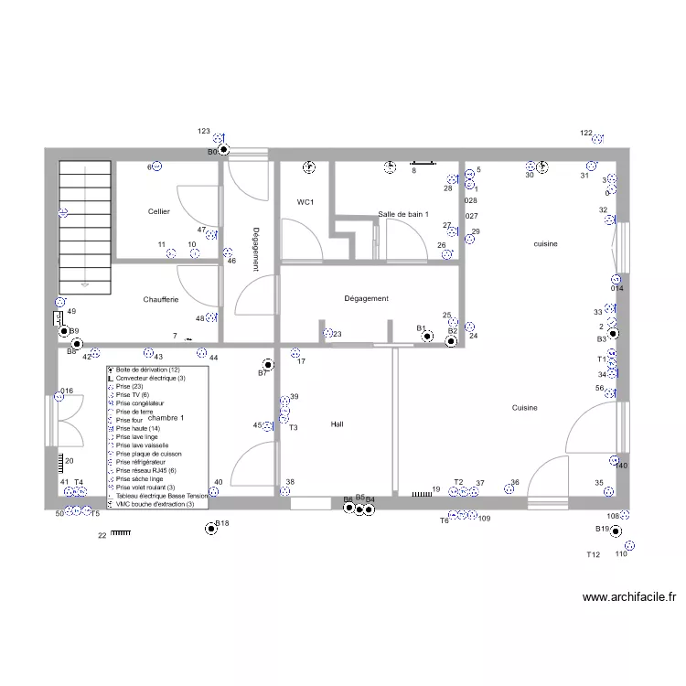 fleurentdidier rdc prise de courant. Plan de 