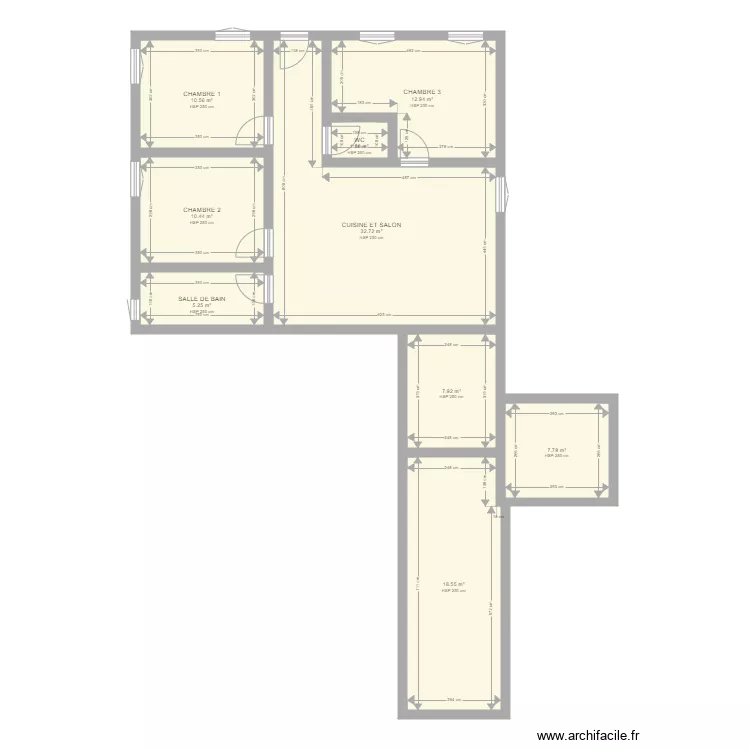 MANU 1 et 112. Plan de MANU 1 et 112. Plan de