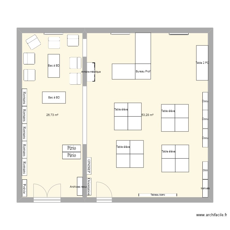 CDI. Plan de 0 pièce et 0 m2