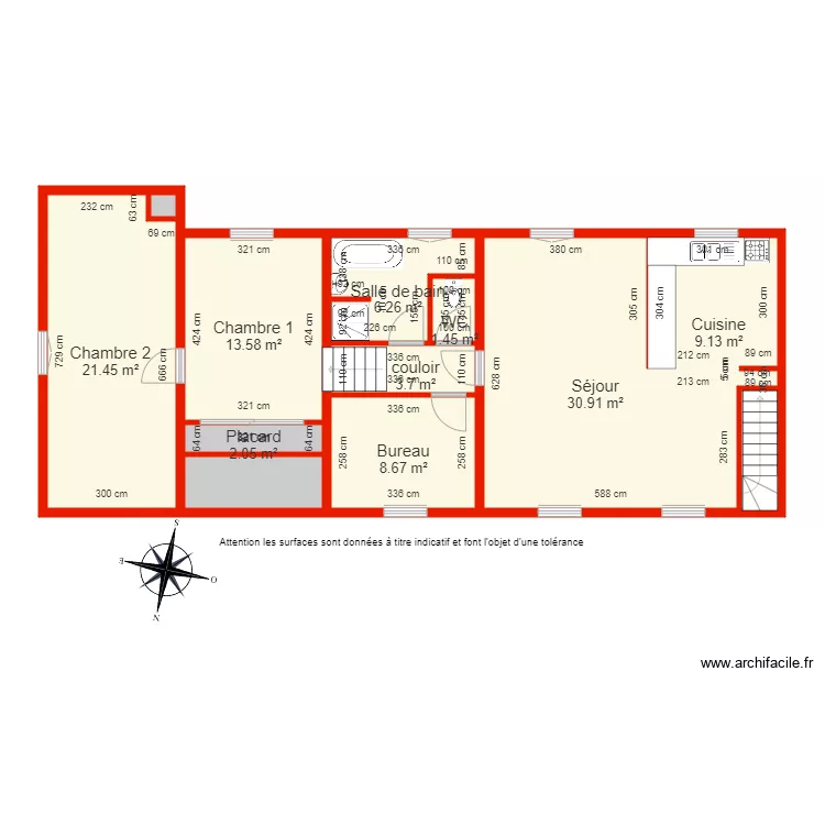 BI 5508 c&ocirc;t&eacute;. Plan de 