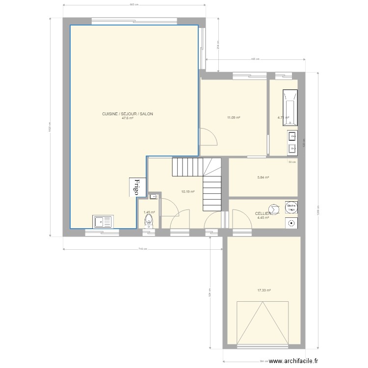 RDC PLUI. Plan de 0 pièce et 0 m2