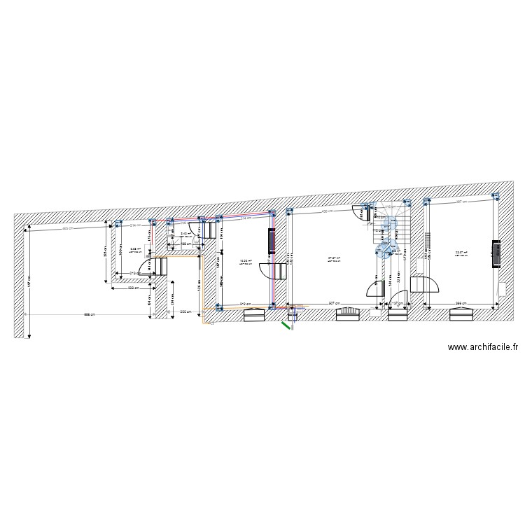 St Etienne de St Geoirs 2. Plan de 20 pièces et 310 m2