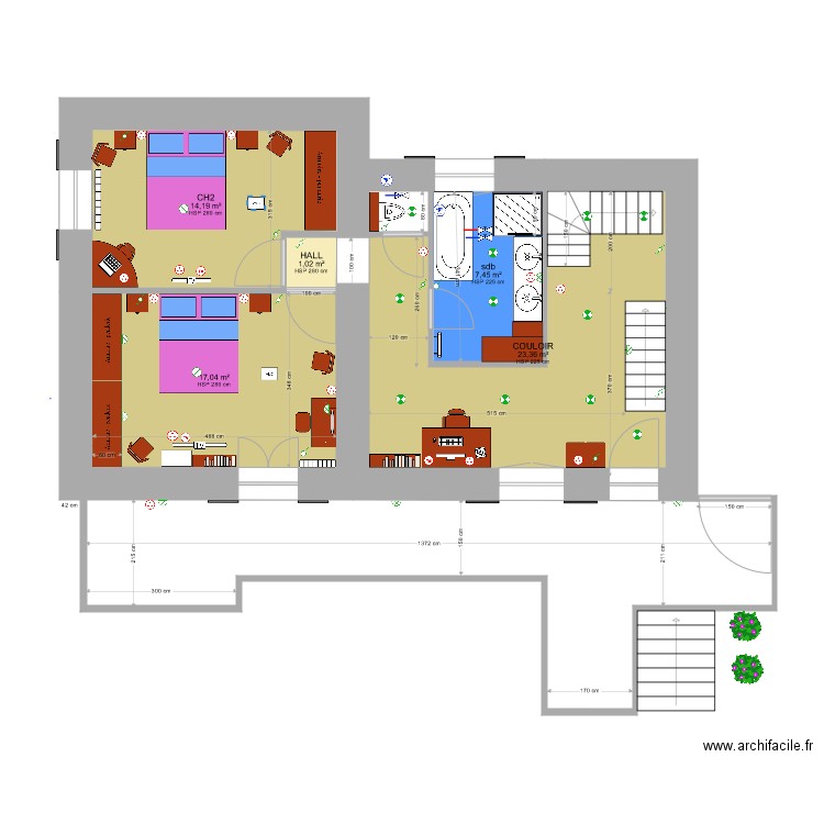 pirafoy R 1 modifié. Plan de 0 pièce et 0 m2