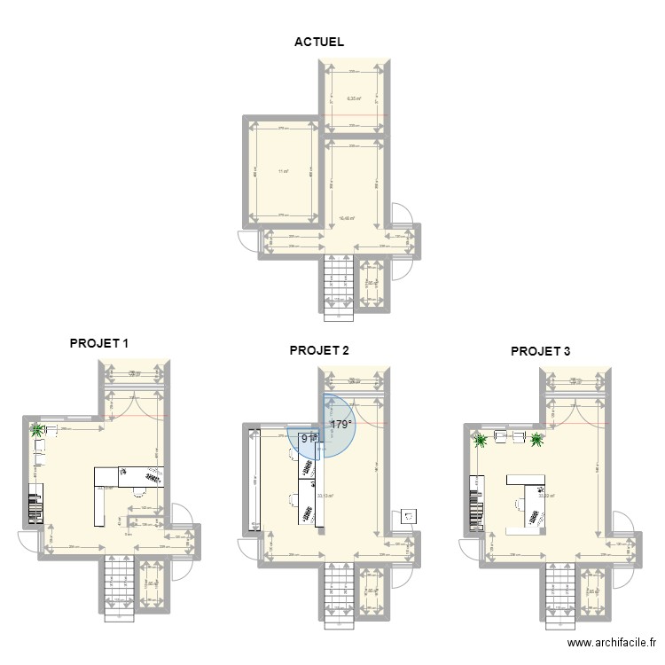 Nouvel acceuil V3. Plan de 13 pièces et 146 m2