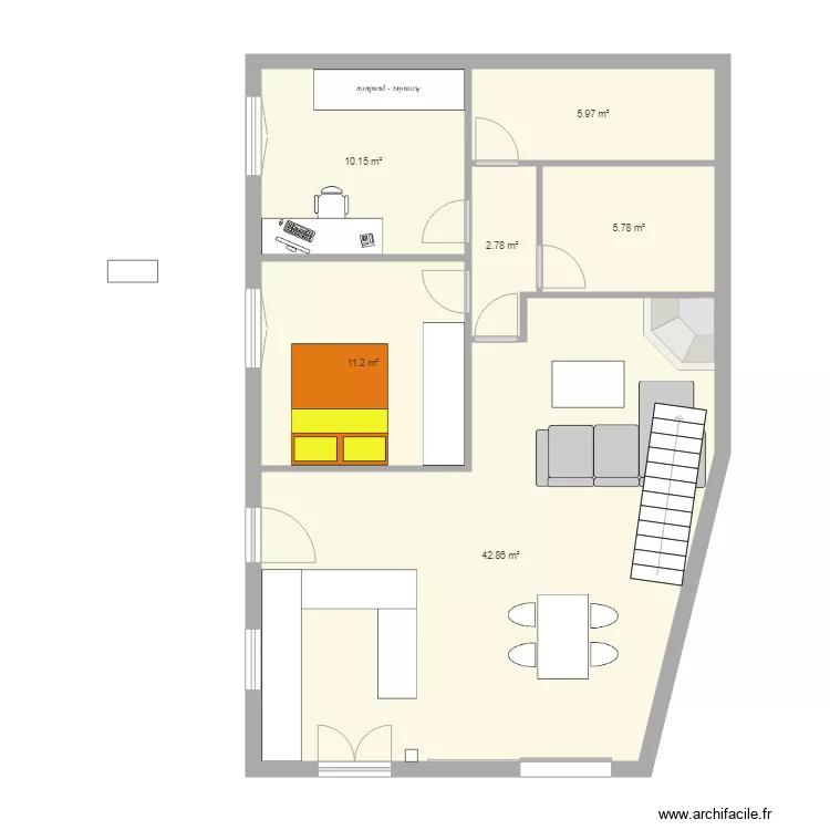 Rivalières 1er. Plan de Rivalières 1er. Plan de