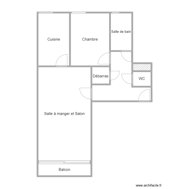 Charles Heuze. Plan de 