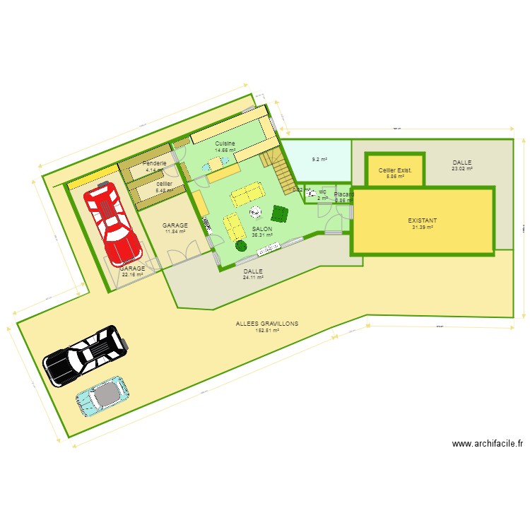 PLAN A SOUMETTRE 2. Plan de 0 pièce et 0 m2
