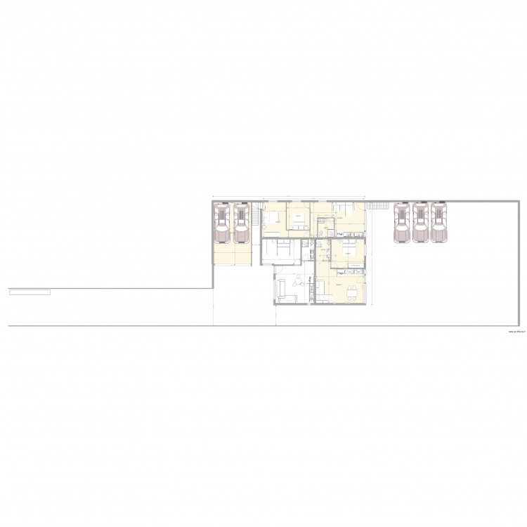 Plan. Plan de 0 pièce et 0 m2