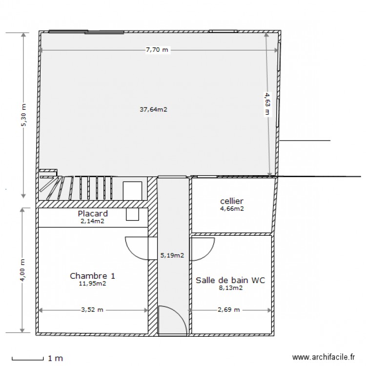 Rdc 2eme jet. Plan de 0 pièce et 0 m2