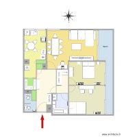 Appartement F3 modifie et meuble v2