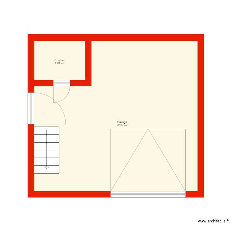 BI 3678 annexe garage non côté. Plan de 0 pièce et 0 m2