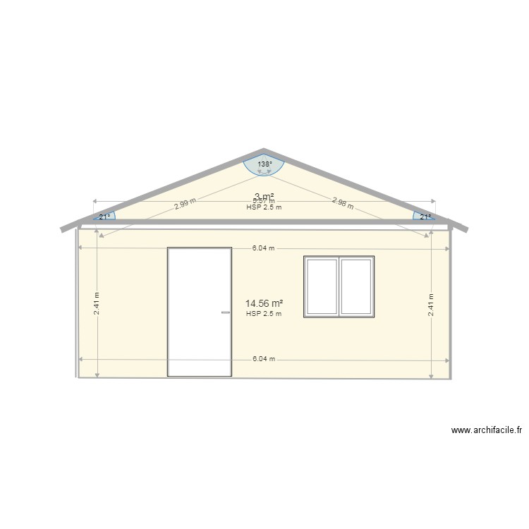 chalet ulmman facade est ok. Plan de 0 pièce et 0 m2