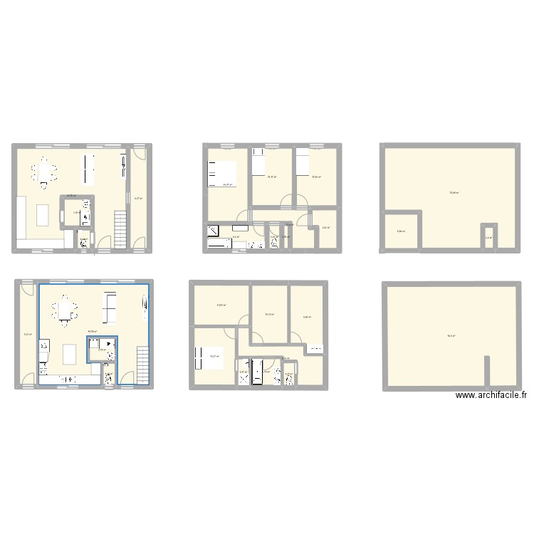 maison 1. Plan de 0 pièce et 0 m2