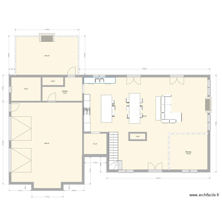 Route 143. Plan de 0 pièce et 0 m2