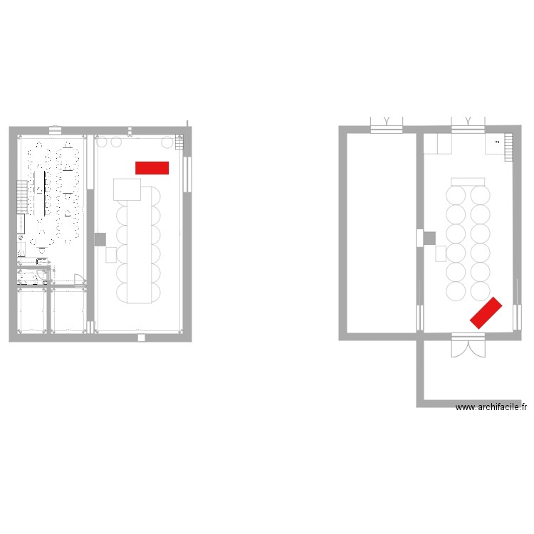 Cuvier. Plan de 7 pièces et 385 m2