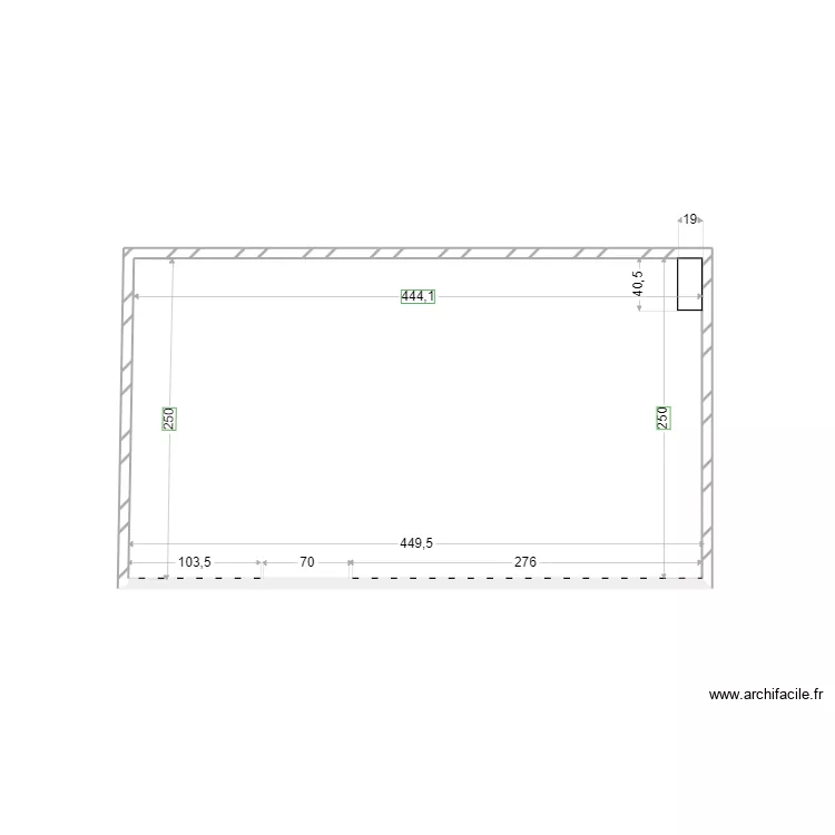 Bailly - RDC- Mezzanine cotée. Plan de Bailly - RDC- Mezzanine cotée. Plan de