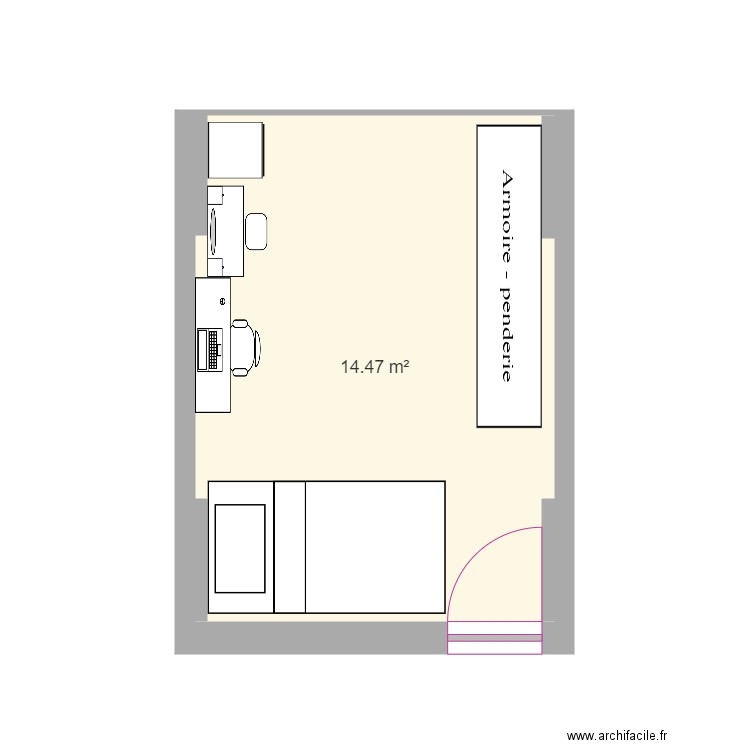 tpc aménagement. Plan de 0 pièce et 0 m2