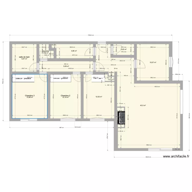 Troinex plan de base. Plan de 