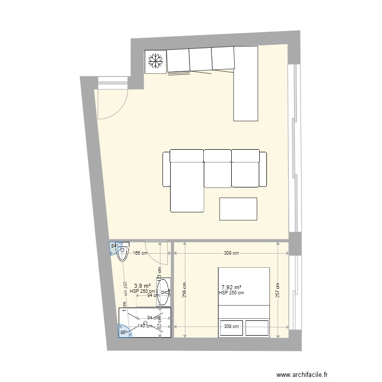 jardin2. Plan de 0 pièce et 0 m2