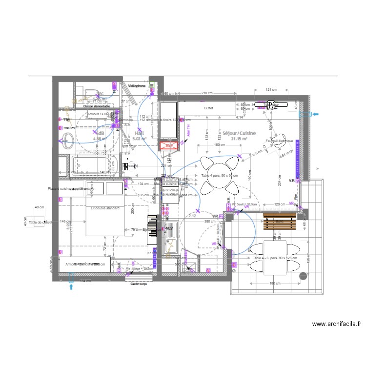 Mamie. Plan de 0 pièce et 0 m2