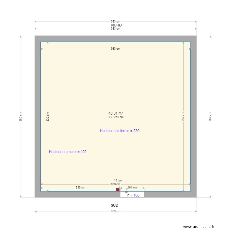 etage Pinceloup 2 NU. Plan de 0 pièce et 0 m2