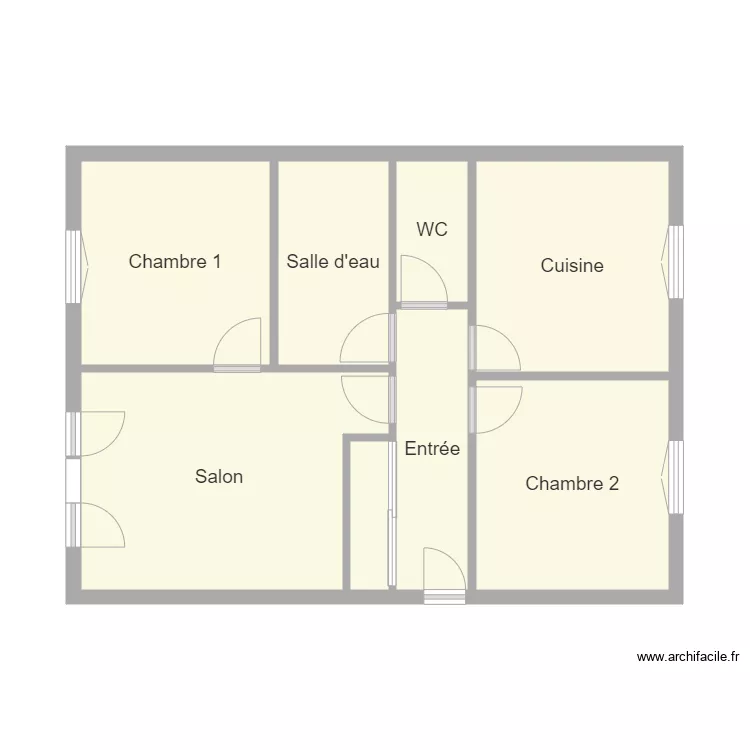 appart grenoble. Plan de 