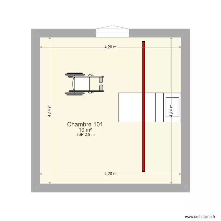 ehpad R&eacute;sidence Anna Hamilton. Plan de 